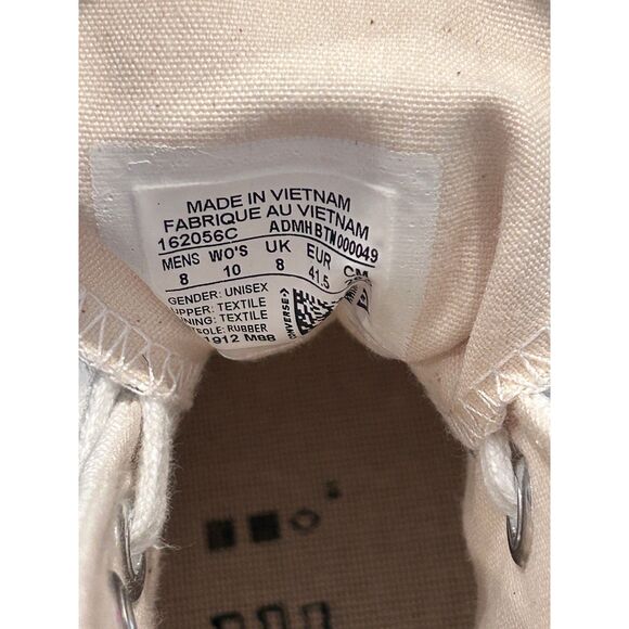 Converse Chuck Taylor All Star High Top White Unisex 8 Men's/ 10 Women - Picture 7 of 7